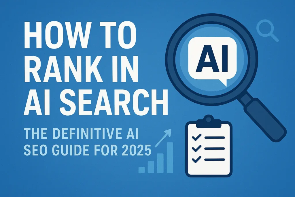 How to Rank in AI Search -The Definitive AI SEO Guide for 2025